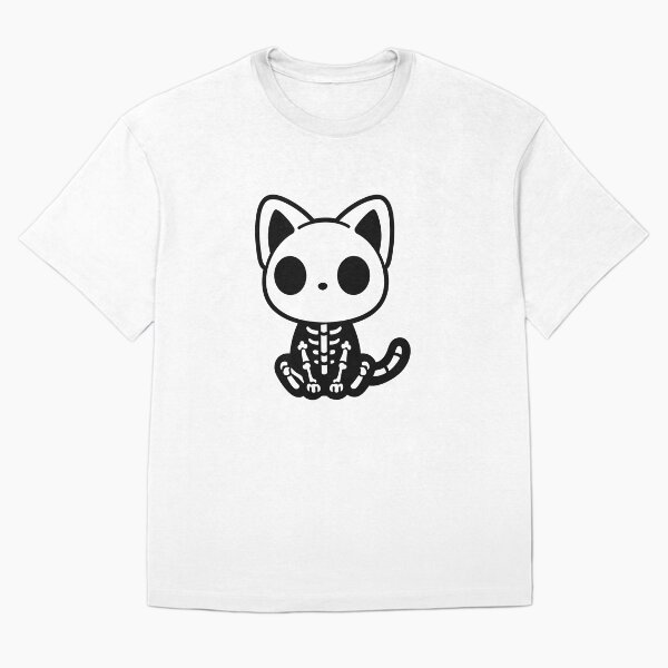 Item preview, Lindo gatito esqueleto designed and sold by Lucy2027.