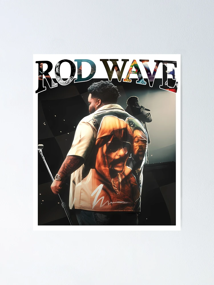 Thumbnail 1 of 3, Poster, Rod Wave Last Lap Tour Retro designed and sold by SundayFactions.