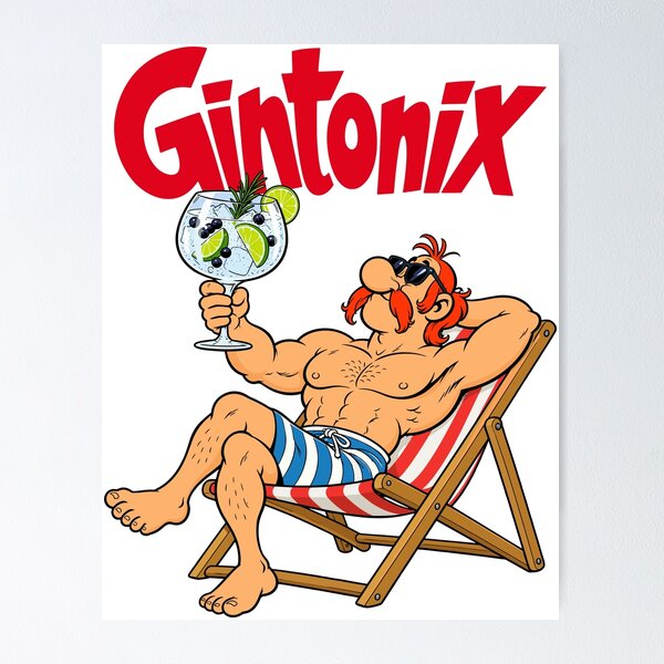 Aperçu de l'œuvre Gintonix le Gaulois créée et vendue par SirPuncelot.