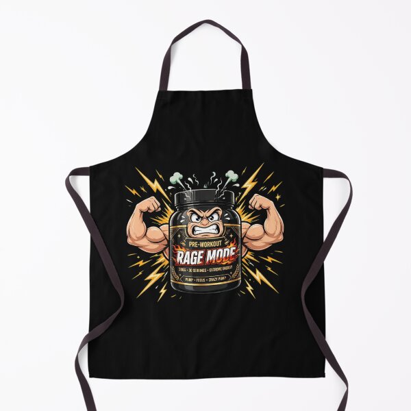 Item preview, Pre-Workout Rage Mode Funny Gym - Extreme Energy Pump Focus designed and sold by StrongEveryDayStore.