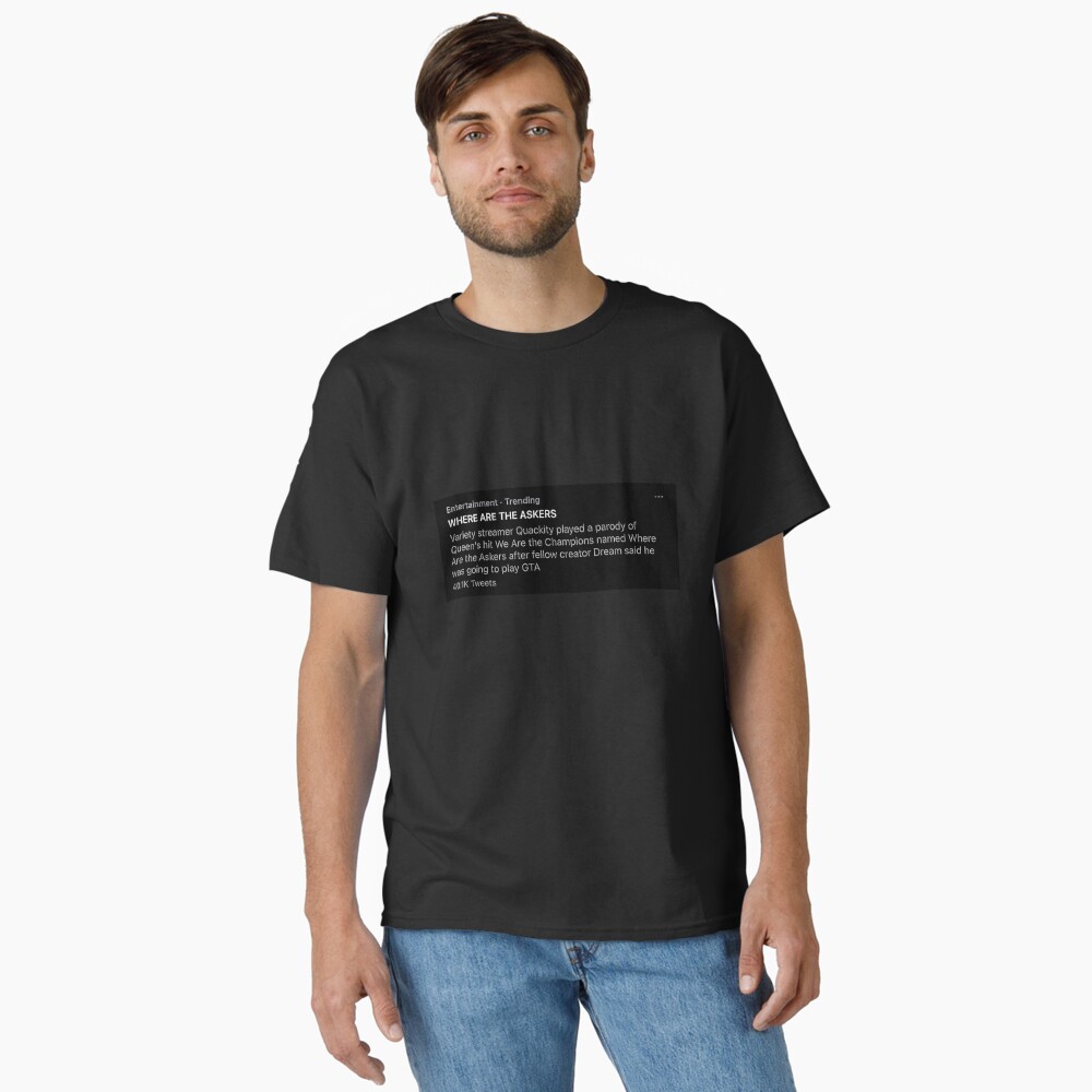 Aperçu de l'œuvre T-shirt classique créée et vendue par FitCustom.