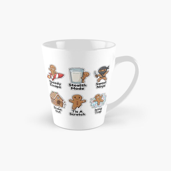 Item preview, Mischievous Gingerbread Escape Sticker Pack - Funny Bakery Puns Bundle designed and sold by SimpleP.