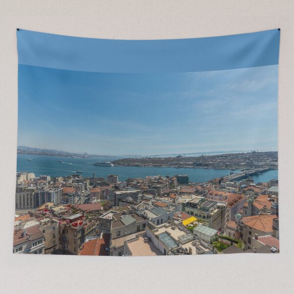 Aperçu de l'œuvre Vue panoramique de la ville d'Istanbul créée et vendue par SafariByMarisa.
