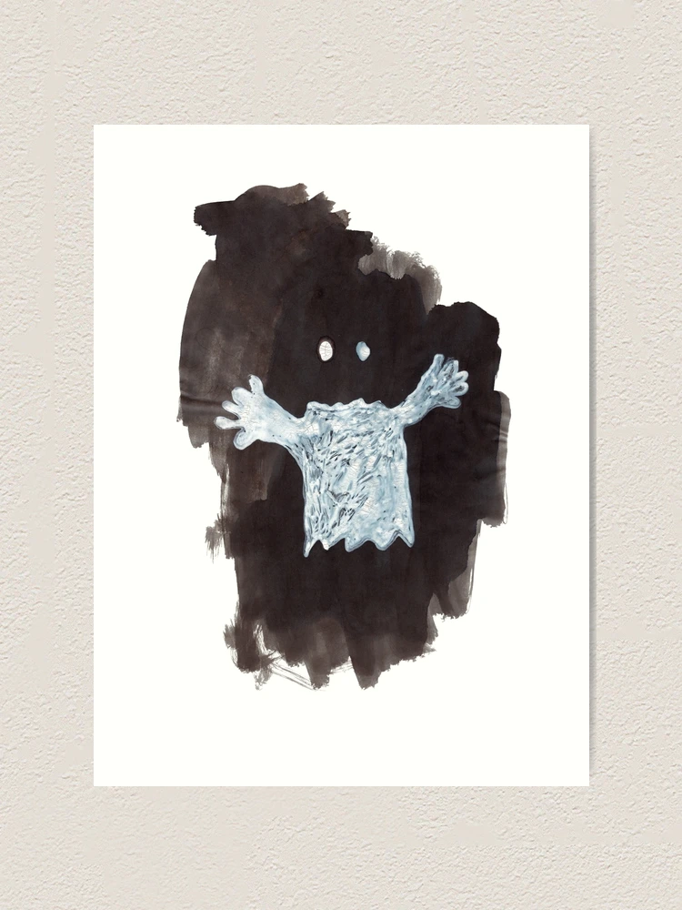 Thumbnail 1 of 3, Art Print, ghost designed and sold by Madame Thao.