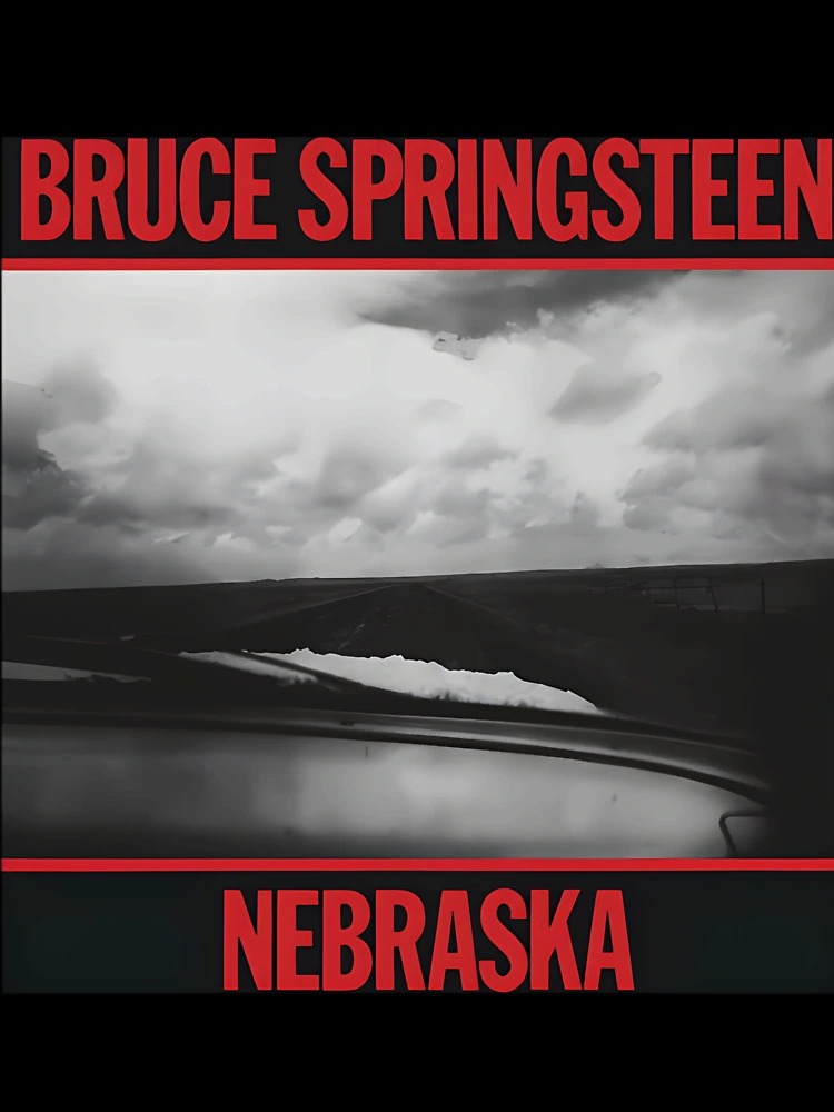 Thumbnail 7 of 7, Oversized T-Shirt, BruceSpringsteen Nebraska Album designed and sold by GarrickHomenick.