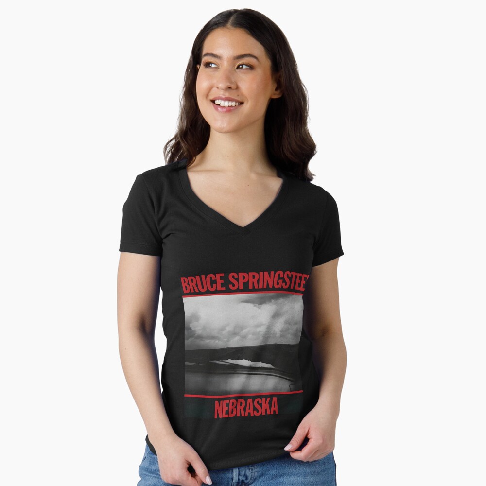 Item preview, Fitted V-Neck T-Shirt designed and sold by GarrickHomenick.