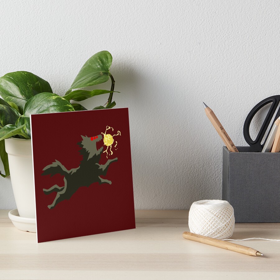 Item preview, Art Board Print designed and sold by astroantlers.