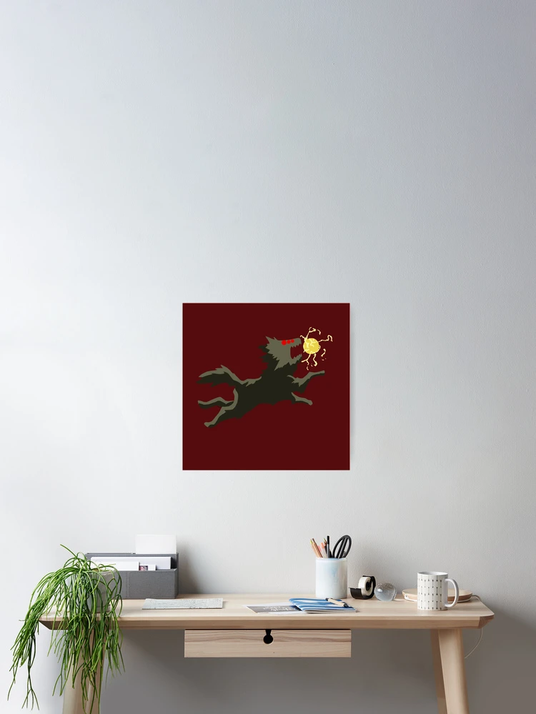 Thumbnail 2 of 3, Poster, Overgrown Rover Pochi BOOM - One Punch Man designed and sold by astroantlers.