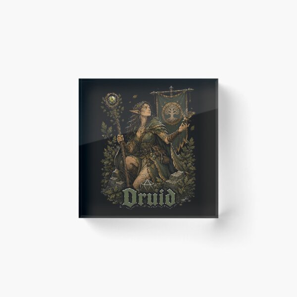 Item preview, Clase de rol de druida designed and sold by Boardgameo.