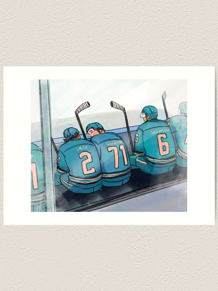 Imagen 1 de 3, Lámina artística con la obra banco de hockey, diseñada y vendida por kyumo02.