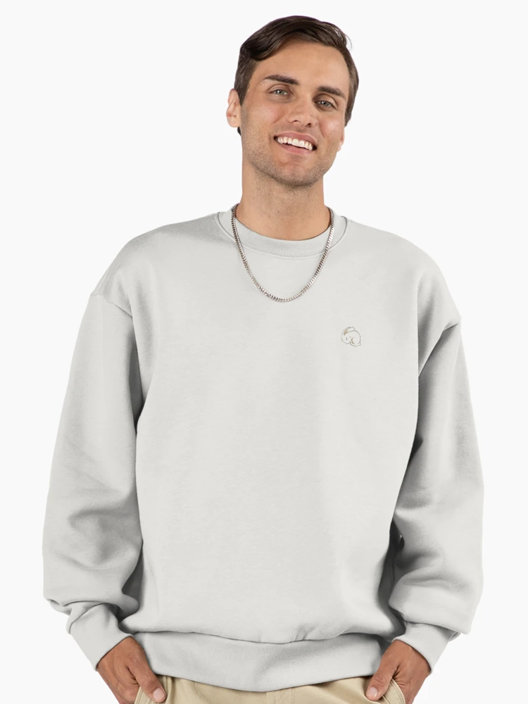 Thumbnail 2 von 6, Premium Oversized Pullover, Zarte Muschel designt und verkauft von Julysnah.