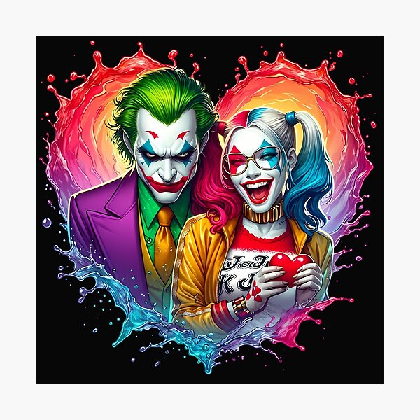 Artikelvorschau, JOKER & HARLEY entworfen und verkauft von SPOOFSHIRT.