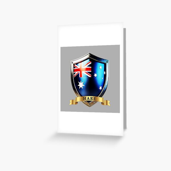 Item preview, Escudo de la Herencia Australiana de la Liebre designed and sold by Highlandkings.