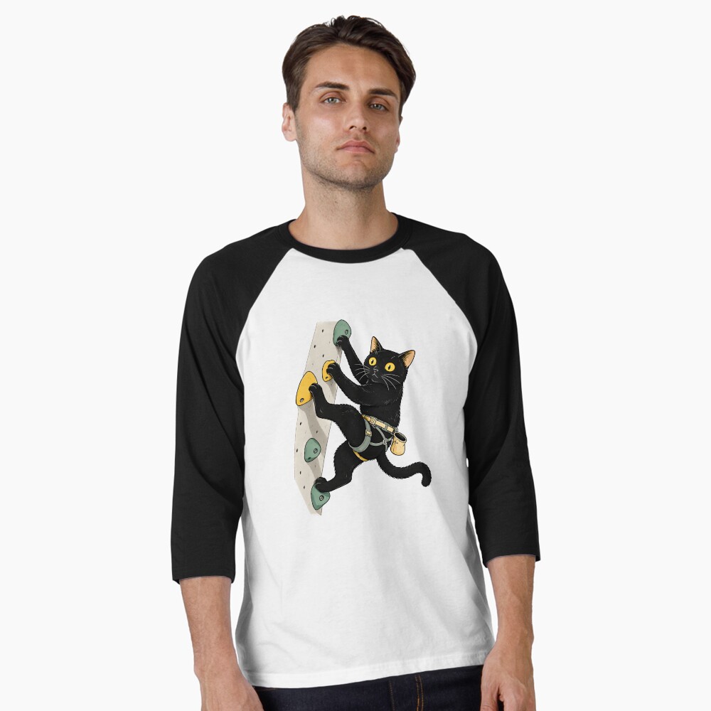 Vista previa del artículo con la obra «Camiseta ¾ estilo béisbol», diseñado y vendido por DigitalArtPaper001.