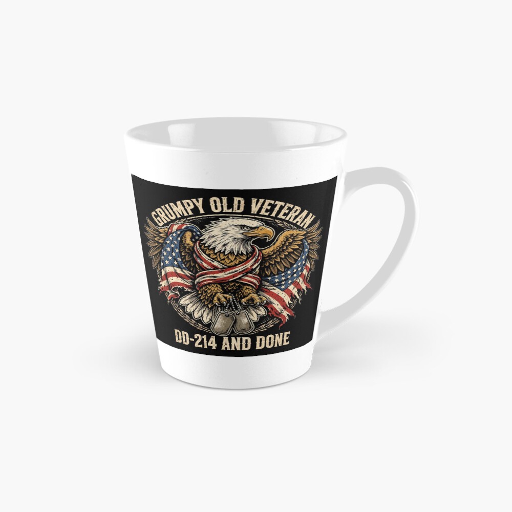 Vista previa del artículo con la obra «Taza cónica», diseñado y vendido por ApplegateForce.