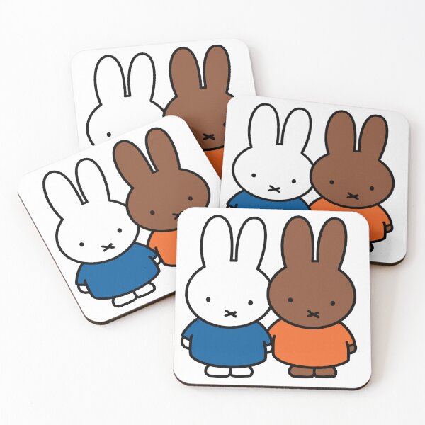 Artikelvorschau, Miffy / Nijntje und Nina halten sich an den Händen entworfen und verkauft von marlotdesiree.