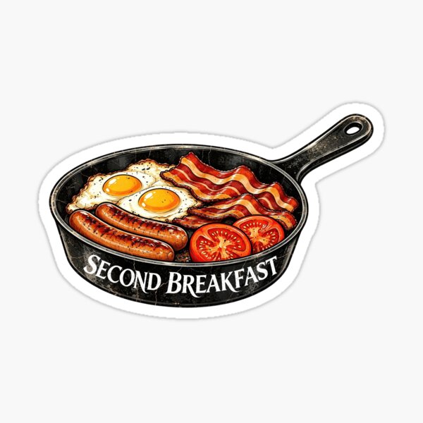 Aperçu de l'œuvre Le Seigneur des Anneaux - La Communauté marcha sur le deuxième petit-déjeuner créée et vendue par Presents For The Dead.