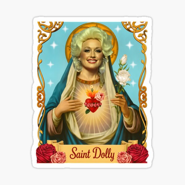 Artikelvorschau, Heilige Dolly Ikonenporträt entworfen und verkauft von EL-FASSY.