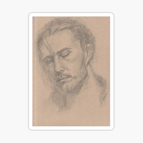 Item preview, Boceto de Hozier designed and sold by pintoramas.