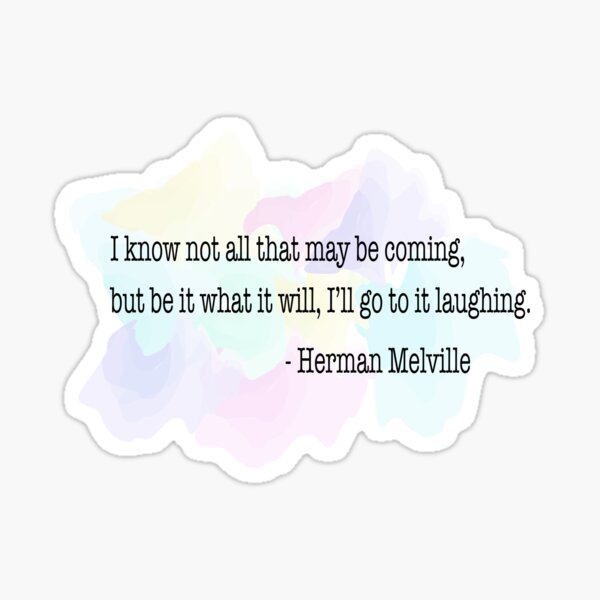 Item preview, Herman Melville Quote designed and sold by tarajeanne.