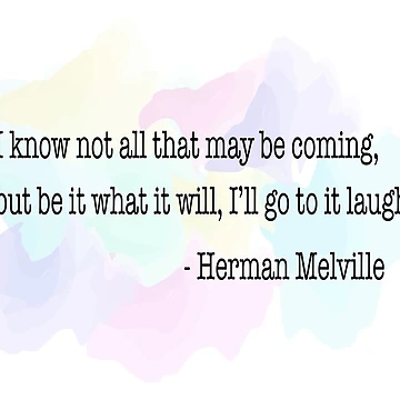 Artwork thumbnail, Herman Melville Quote by tarajeanne
