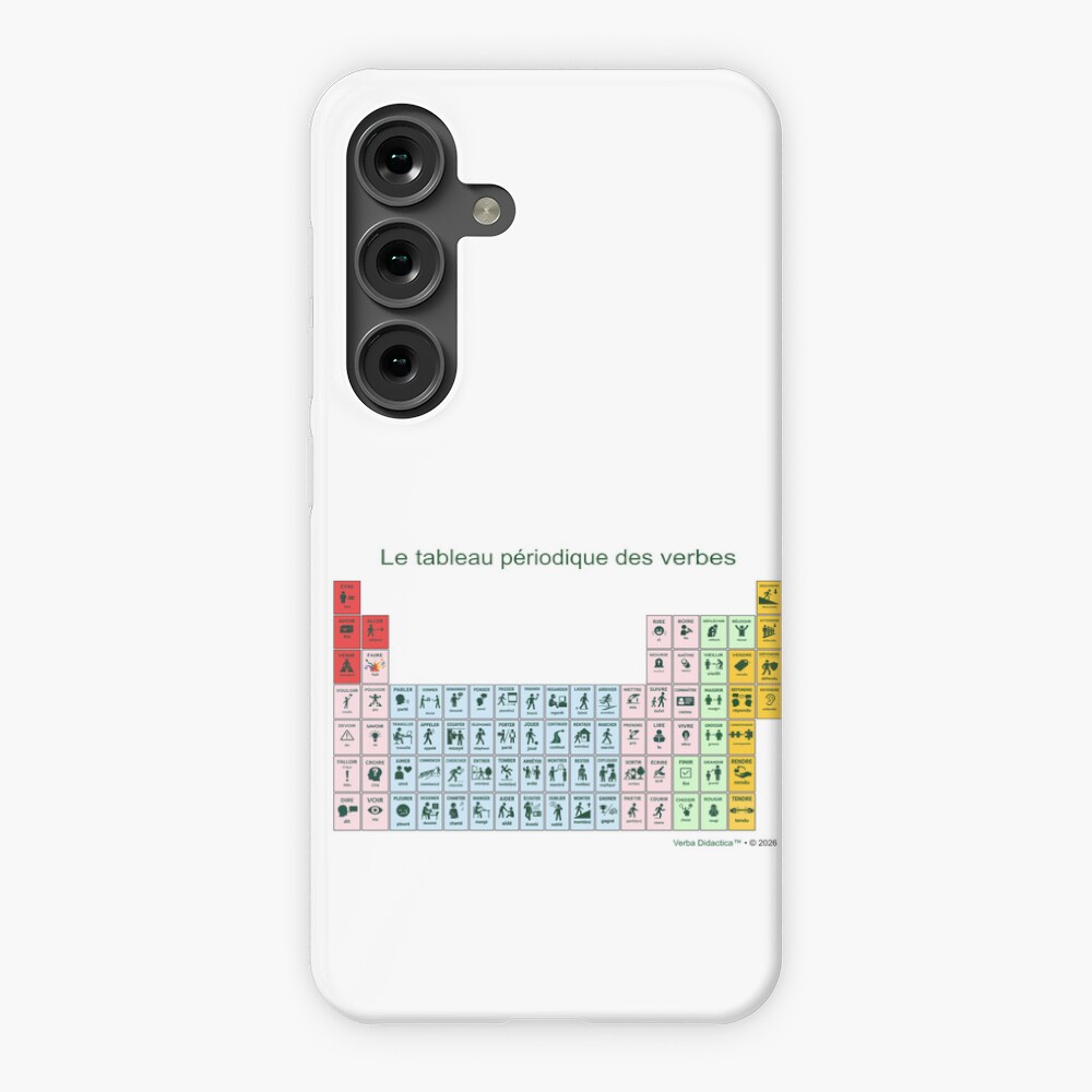 Aperçu de l'œuvre Coque rigide Samsung Galaxy créée et vendue par VerbaDidactica.