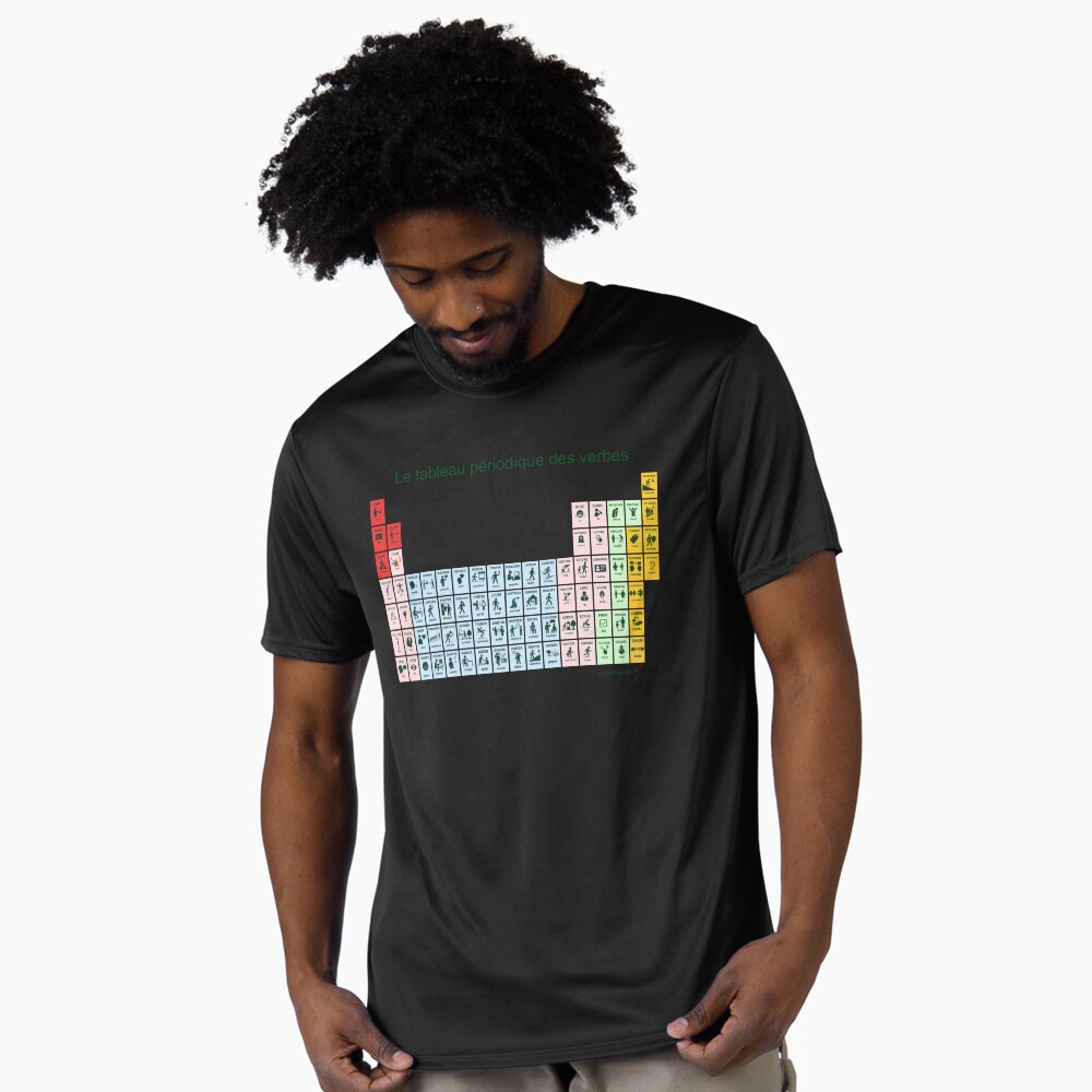 Aperçu de l'œuvre T-shirt respirant créée et vendue par VerbaDidactica.