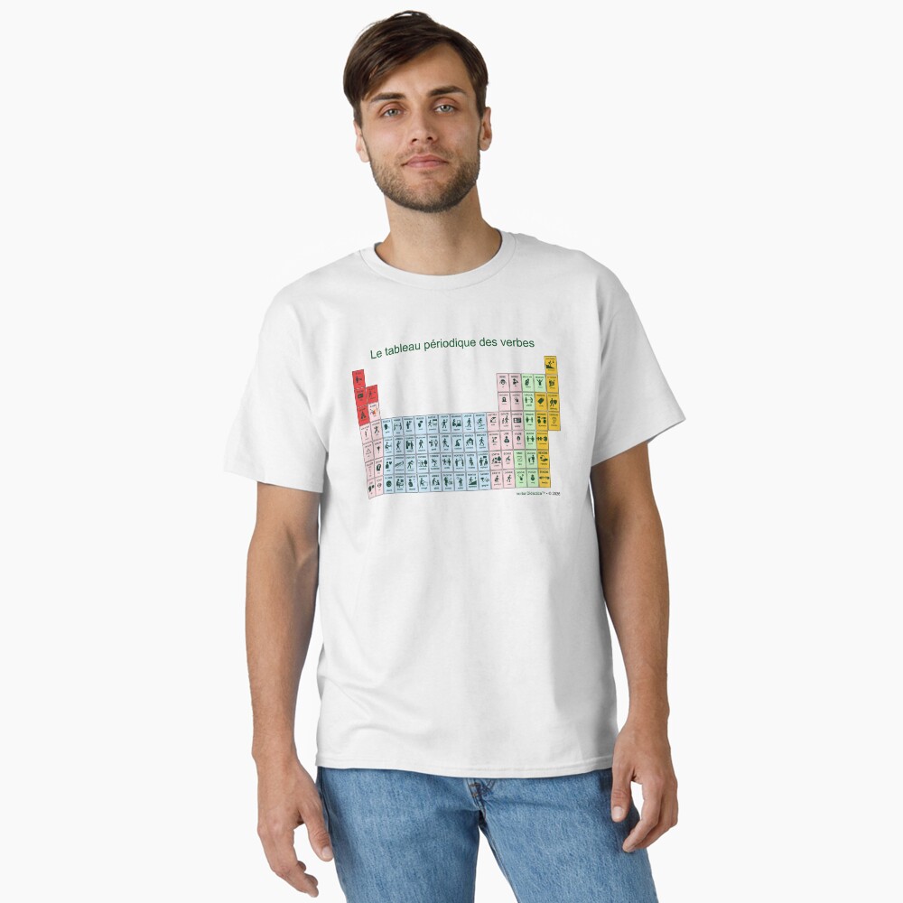 Aperçu de l'œuvre T-shirt classique créée et vendue par VerbaDidactica.