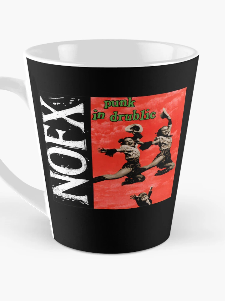 Thumbnail 3 of 4, Coffee Mug, NOFXX Punk In Drublic Band Music designed and sold by grinbats.