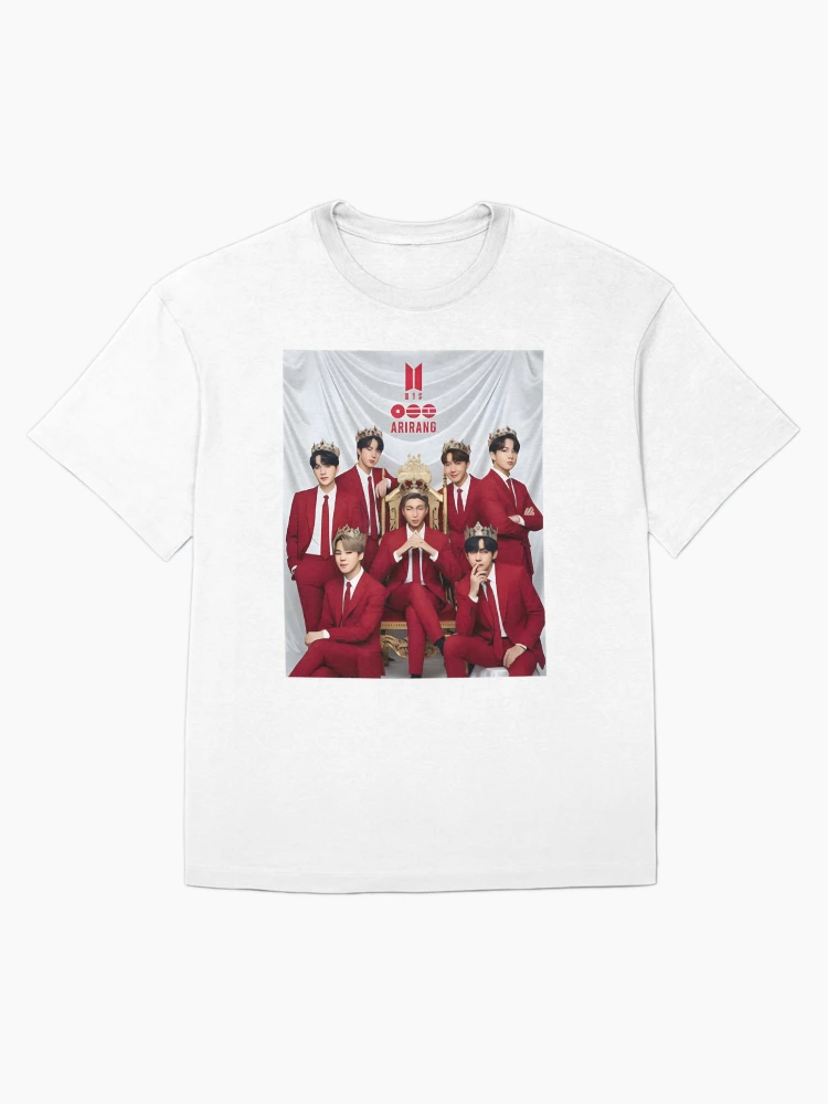 Imagen 1 de 7, Camiseta oversize con la obra Diseño artístico inspirado en la canción folclórica tradicional coreana Arirang, diseñada y vendida por zaid ali ahmad.