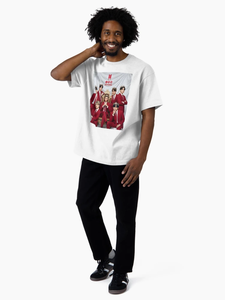 Imagen 4 de 7, Camiseta oversize con la obra Diseño artístico inspirado en la canción folclórica tradicional coreana Arirang, diseñada y vendida por zaid ali ahmad.