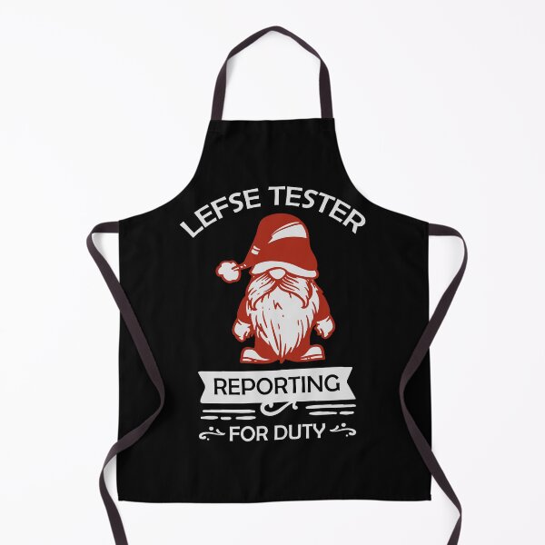 Item preview, Lefse Tester Reporting for Duty Funny Norwegian Food designed and sold by Urlan.