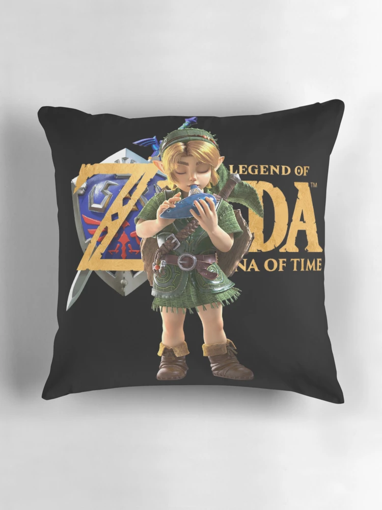 Thumbnail 3 of 4, Pillow, Link Hero of Time designed and sold by EBANON.