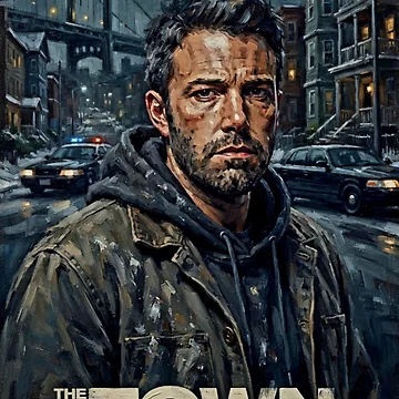 Imagen de la obra Homenaje artístico al drama criminal de Boston "The Town" de Art's Diner