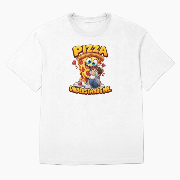 Artikelvorschau, Pizza versteht mich – Lustiges Design für Pizzaliebhaber entworfen und verkauft von SmilefromAlex.