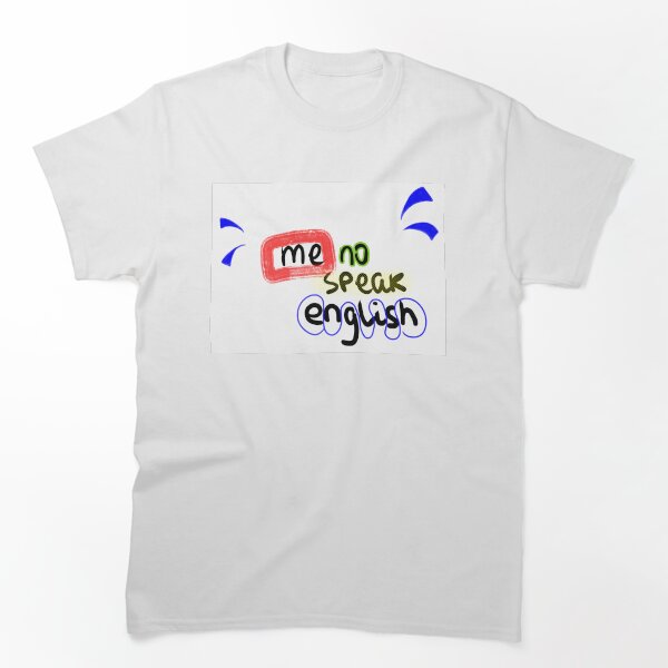 Item preview, "Yo no hablo inglés" designed and sold by UnlockingCreativity .