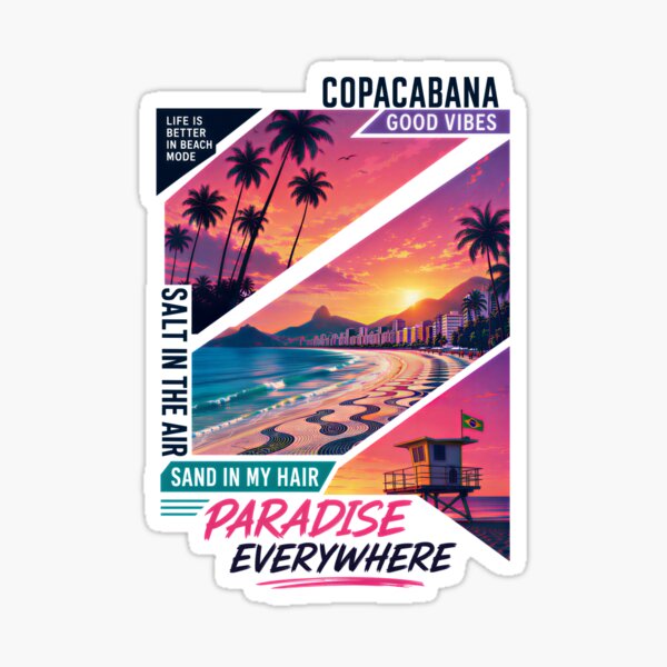 Artikelvorschau, Copacabana-Träume entworfen und verkauft von KLERIKSTORE.