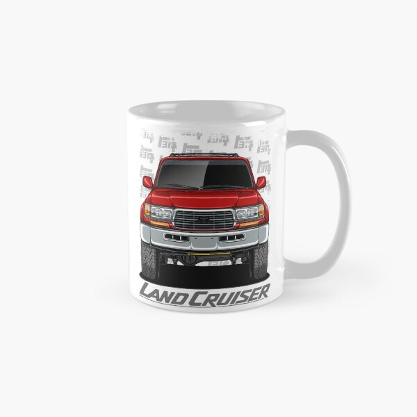 Aperçu de l'œuvre Land Cruiser FZJ80 Édition Collector de 1997 (Rouge nacré moyen) créée et vendue par JioojiProject.