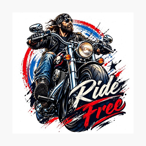 Artikelvorschau, Fahre auf einer Harley entworfen und verkauft von Drukarz.