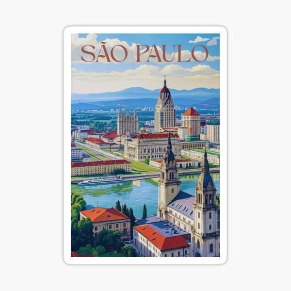 Artikelvorschau, São Paulo entworfen und verkauft von MaxandOscarOriginal.