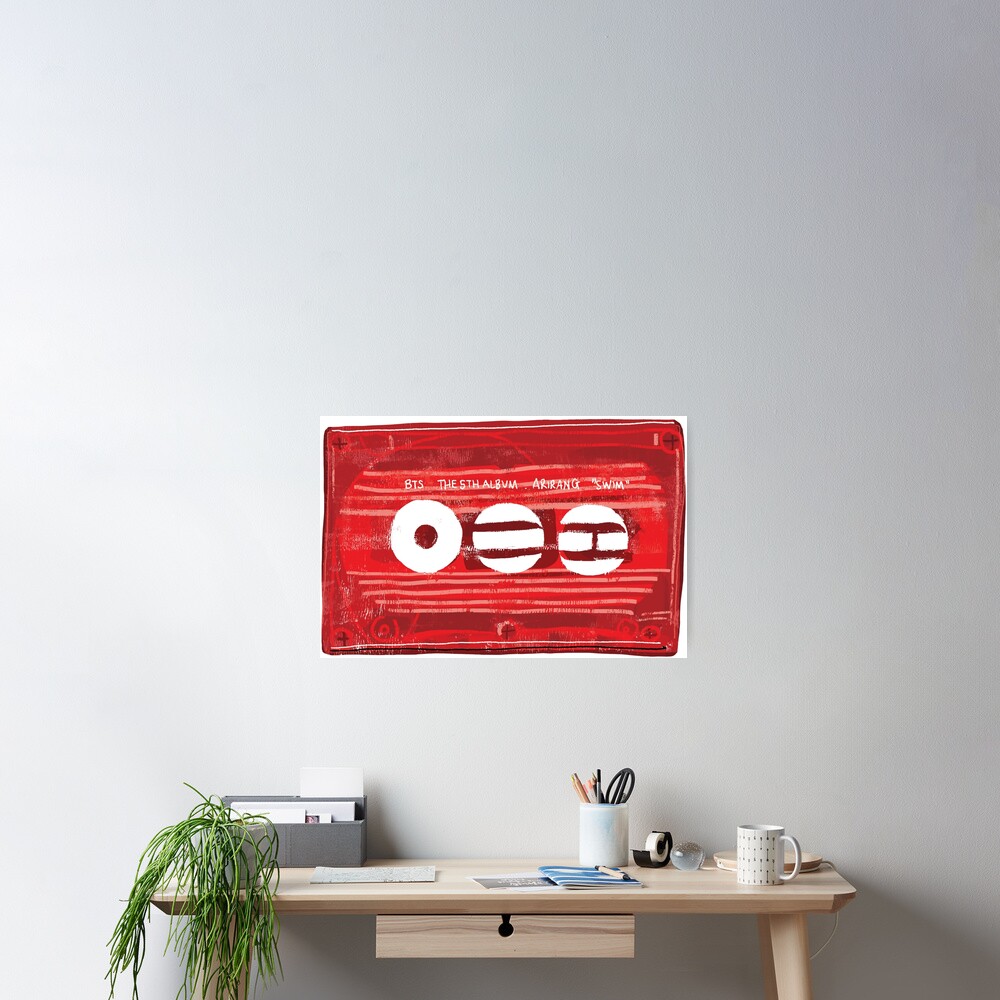 Vista previa del artículo con la obra «Póster», diseñado y vendido por LetsBoxThat.