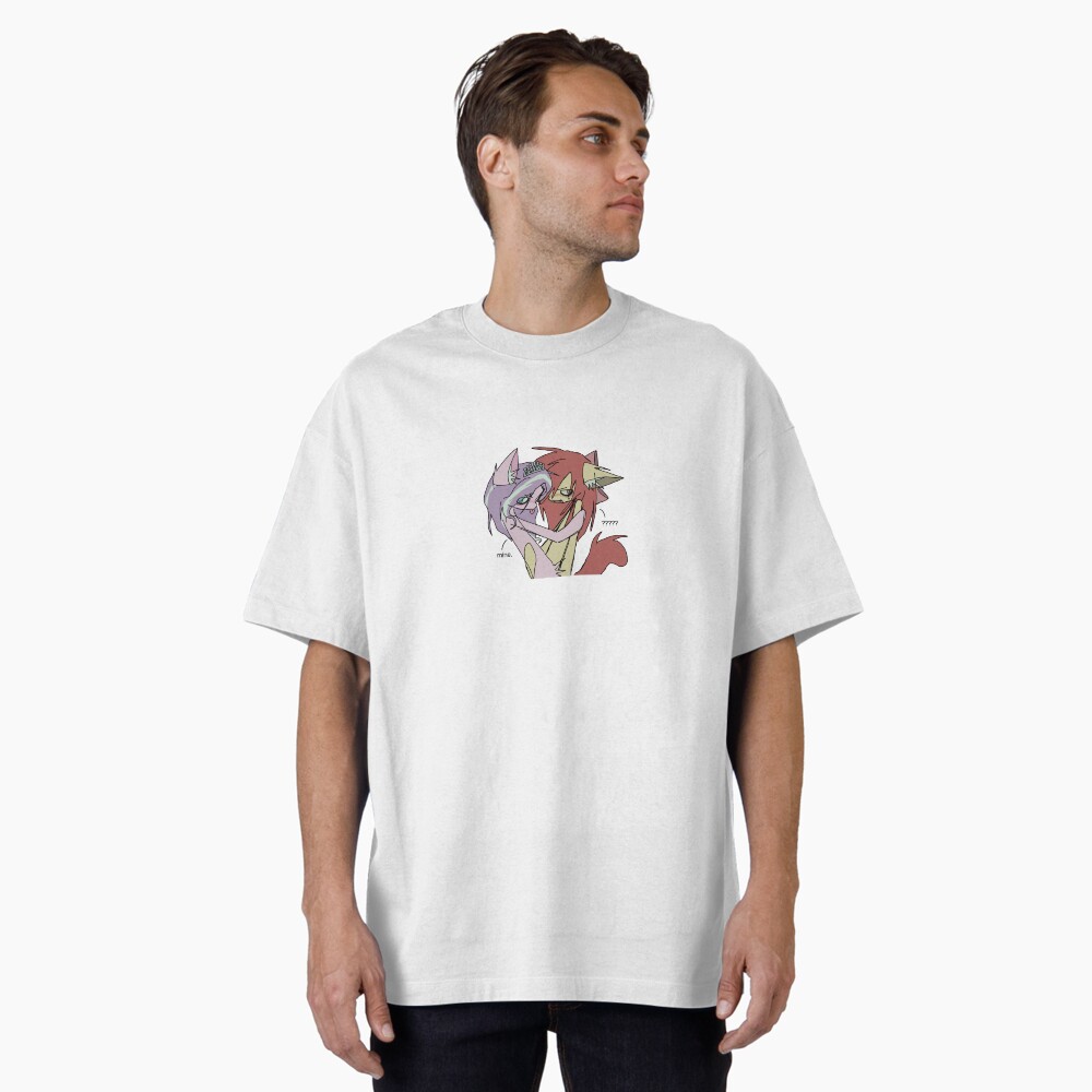 Vista previa del artículo con la obra «Camiseta oversize», diseñado y vendido por mokywow.