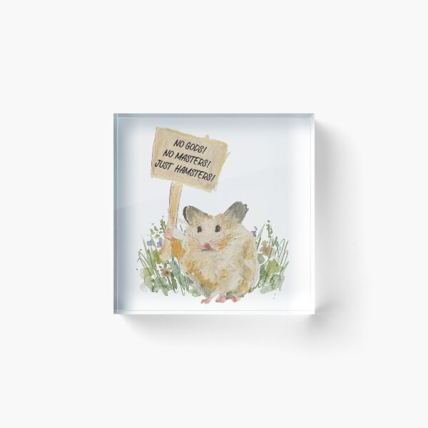 Artikelvorschau, Keine Götter, keine Herren, nur Hamster. entworfen und verkauft von trewimas.