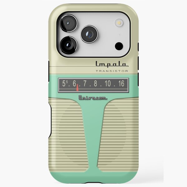 Artikelvorschau, Transistorradio – Vintage Impala, gealtertes Grün entworfen und verkauft von ubiquitoid.