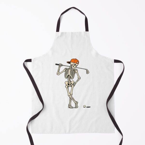 Item preview, Funny Skeleton Golfer Watching Golf Ball designed and sold by Kladhadredo.