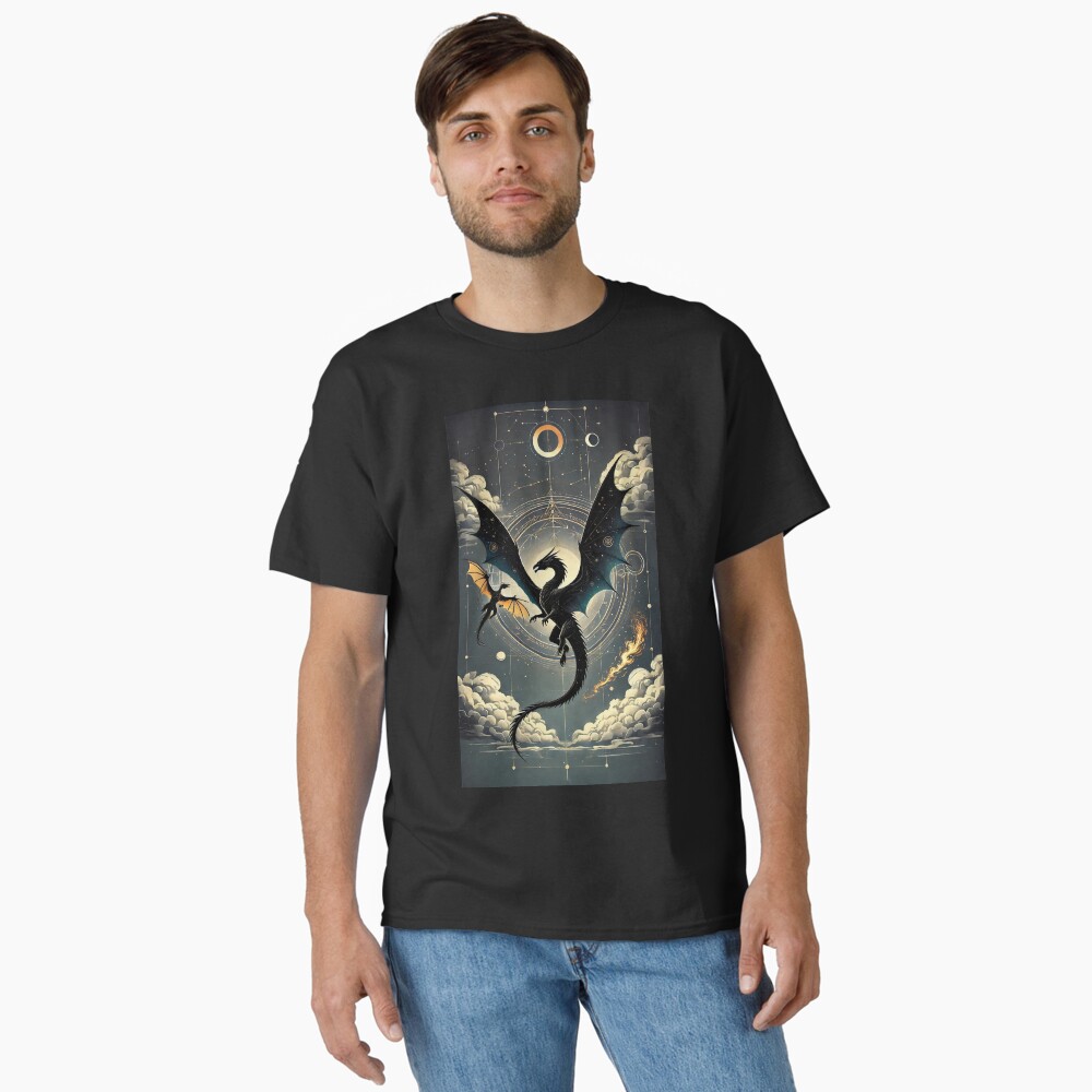 Aperçu de l'œuvre T-shirt classique créée et vendue par PixeInk.