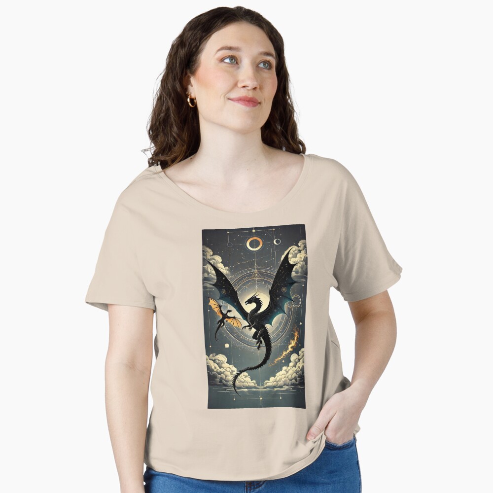 Aperçu de l'œuvre T-shirt coupe relax créée et vendue par PixeInk.