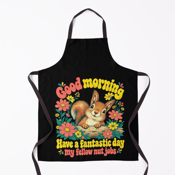 Item preview, Funny Morning Fellow Nut Jobs Squirrel Art designed and sold by elderberry.