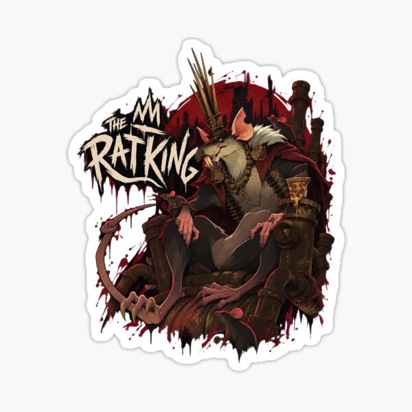 Item preview, El Rey de las Ratas – Monarca de las Alcantarillas Oscuras designed and sold by CallMeSenpai099.