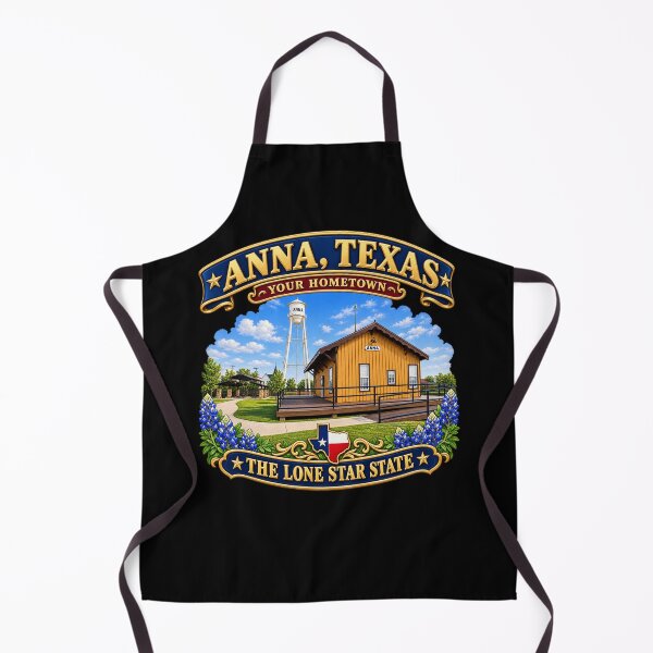 Item preview, Anna, Texas - Your Home Town - Lone Star State - with Anna Depot, Sherley Heritage Park, Scene designed and sold by Military Insignia Products.